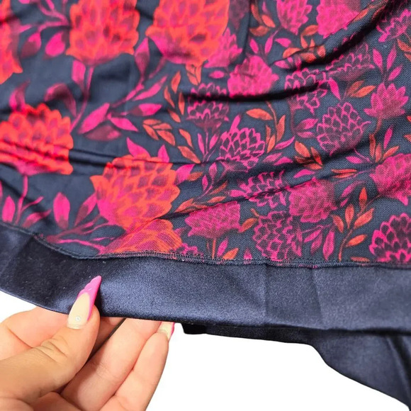 Tory Burch Floral Midi Pleated Dress - Picture 5 of 7